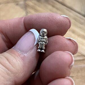 Sterling Silver Soldier Figurine Charm bead for Chamilia Pandora Bracelet army